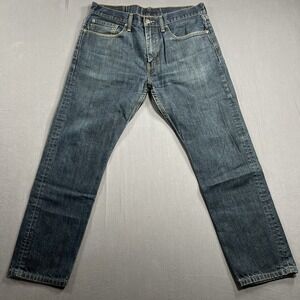 Levi's 502 Jeans Men's 34x30 Blue Taper Fit Denim